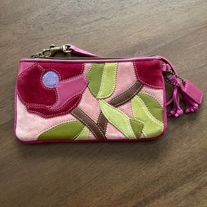 Coach Flower Wristlet
